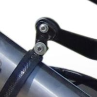 Pot echappement compatible avec Ktm LC 8 Super Adventure 1290 - S - R - T 2017-2020, Furore Evo4 Nero, Échappement légal, homologué,silencieux avec db killer amovible et tuyau de liaison spécifique 