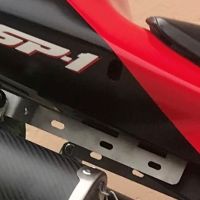 Pot echappement compatible avec Honda Vtr 1000 Sp-1 RC51 2000-2001, M3 Titanium Natural, Paire de pot d'échappement homologuées, livrées avec db killer amovible et raccords spécifiques 