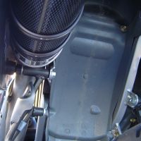 Pot echappement compatible avec Swm Motorcycles RS 650 R 2017-2018, Furore Nero, Pot échappement homologué et légal, silencieux avec mi-collecteur, db killer amovible et catalyseur 