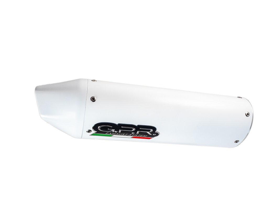 Pot echappement compatible avec Triumph Tiger 800 - Xr - Xc - Xrx - Xcx - Xrt - Xca 2017-2021, Albus Evo4, Échappement légal, homologué,silencieux avec db killer amovible et tuyau de liaison spécifique 