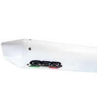 Pot echappement compatible avec Triumph Tiger 800 - Xr - Xc - Xrx - Xcx - Xrt - Xca 2017-2021, Albus Evo4, Échappement légal, homologué,silencieux avec db killer amovible et tuyau de liaison spécifique 