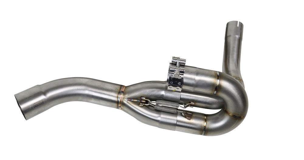 Pot echappement compatible avec Aprilia Shiver 900 2017-2020, Decatalizzatore, Suppresseur de cataliseu, décatalyseurr, article sans homologation 