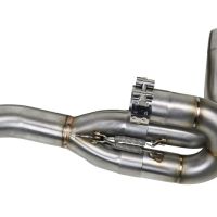 Pot echappement compatible avec Aprilia Shiver 900 2017-2020, Decatalizzatore, Suppresseur de cataliseu, décatalyseurr, article sans homologation 