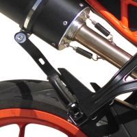 Pot echappement compatible avec Ktm Rc 390 2015-2016, Albus Ceramic, Échappement légal, homologué,silencieux avec db killer amovible et tuyau de liaison spécifique 