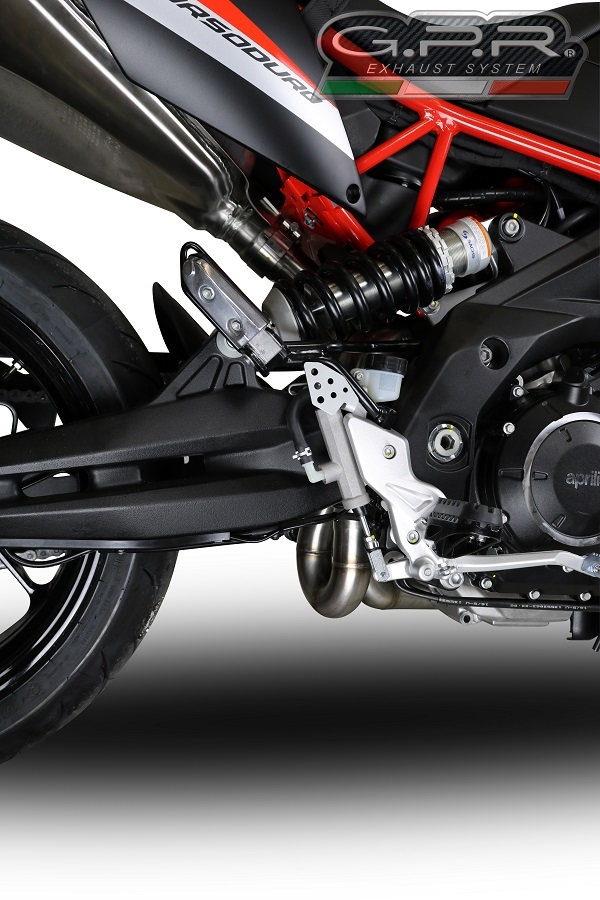 Pot echappement compatible avec Aprilia Dorsoduro 900 2017-2020, Decatalizzatore, Suppresseur de cataliseu, décatalyseurr, article sans homologation 