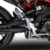 Pot echappement compatible avec Aprilia Dorsoduro 900 2017-2020, Decatalizzatore, Suppresseur de cataliseu, décatalyseurr, article sans homologation 