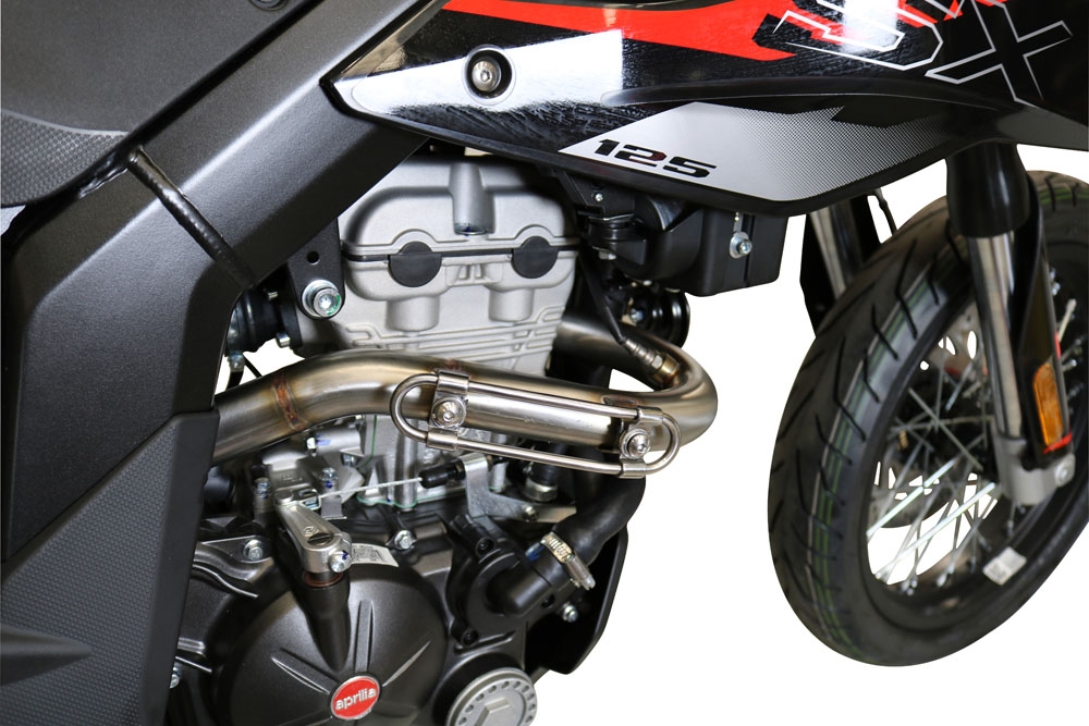Pot echappement compatible avec Aprilia Sx 125 2018-2020, Decatalizzatore, Suppresseur de cataliseu, décatalyseurr, article sans homologation 