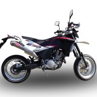 Pot echappement compatible avec Husqvarna TE 630 E - SMS 630 - Smr 630 2010-2014, Powercone Evo, Paire de pot d'échappement homologuées, livrées avec db killer amovible, catalyseurs et raccords spécifiques 