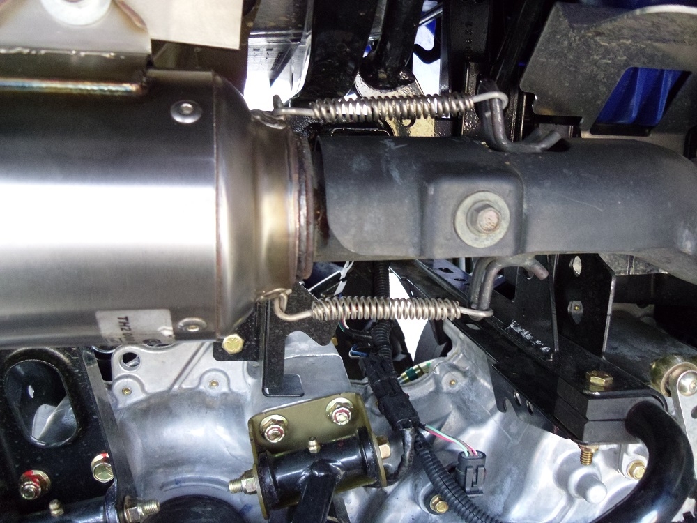 Pot echappement compatible avec Polaris Sportsman 800 X2 2007-2010 2007-2010, Deeptone Atv, Échappement légal, homologué,silencieux avec db killer amovible 