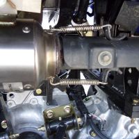 Pot echappement compatible avec Polaris Sportsman 800 X2 2007-2010 2007-2010, Deeptone Atv, Échappement légal, homologué,silencieux avec db killer amovible 