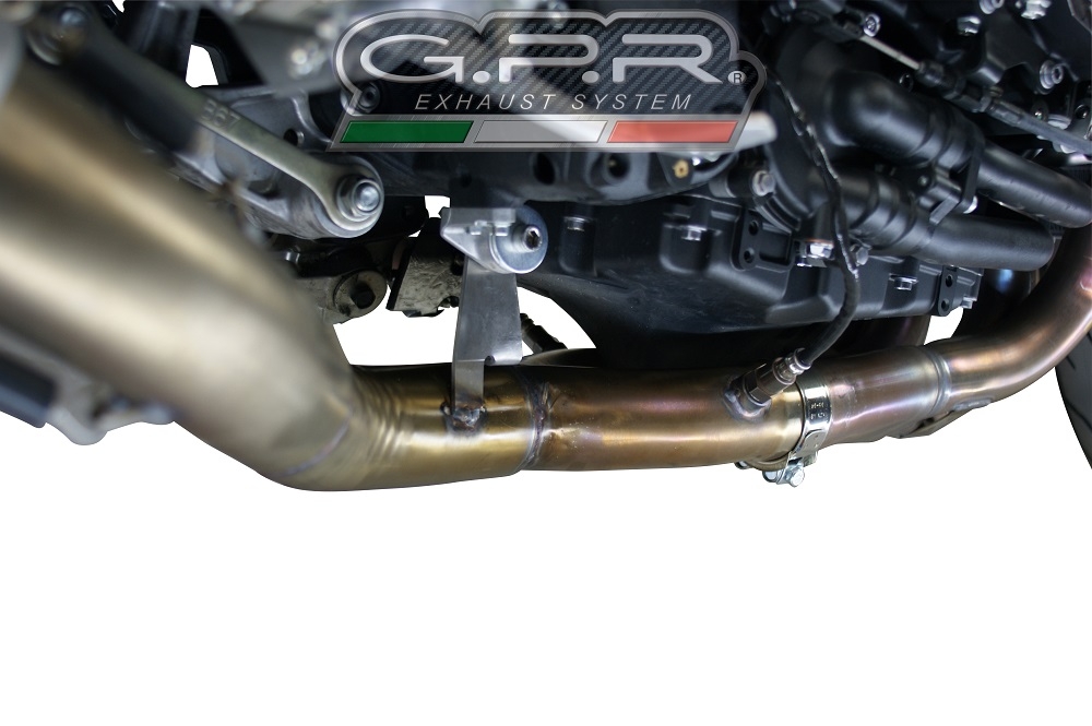 Pot echappement compatible avec Yamaha Mt-10 2016-2024, Decatalizzatore, Suppresseur de cataliseu, décatalyseurr, article sans homologation 