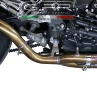 Pot echappement compatible avec Yamaha Mt-10 2016-2024, Decatalizzatore, Suppresseur de cataliseu, décatalyseurr, article sans homologation 