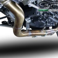 Pot echappement compatible avec Yamaha Mt-10 2016-2024, Decatalizzatore, Suppresseur de cataliseu, décatalyseurr, article sans homologation 