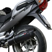 Pot echappement compatible avec Bmw R 1200 R 2006-2010, Furore Nero, Échappement légal, homologué,silencieux avec db killer amovible et tuyau de liaison spécifique 