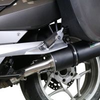 Pot echappement compatible avec Bmw R 1200 R 2006-2010, Furore Nero, Échappement légal, homologué,silencieux avec db killer amovible et tuyau de liaison spécifique 