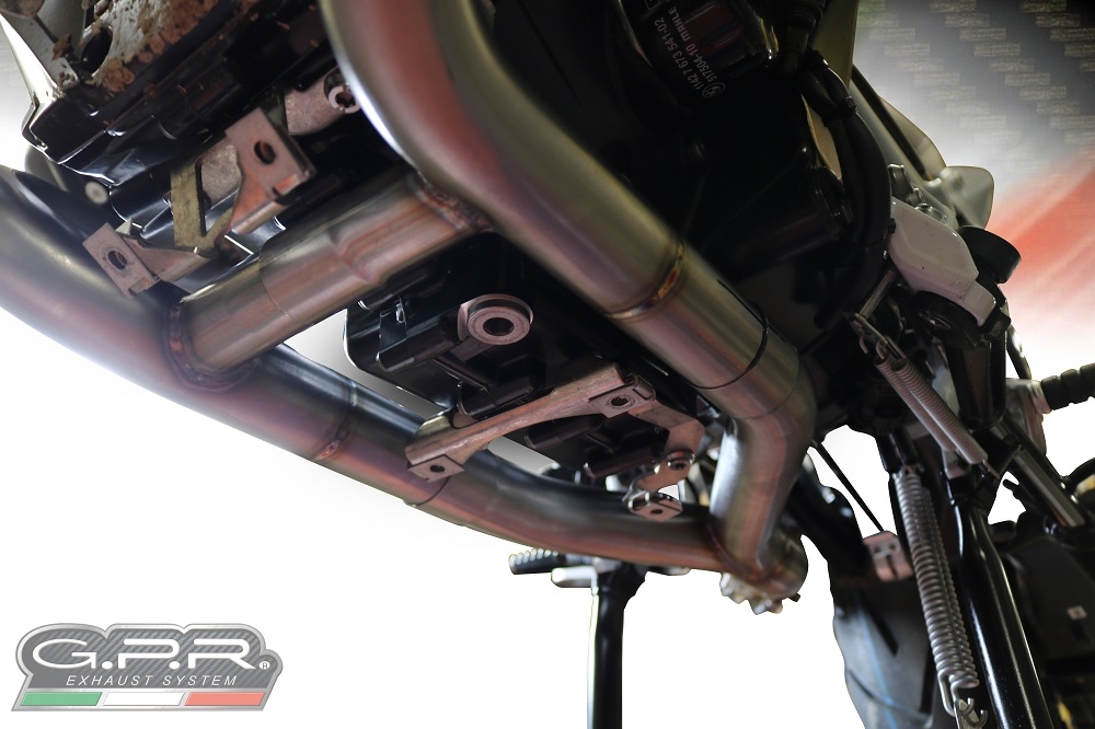 Pot echappement compatible avec Bmw R 1250 Gs -Adventure 2021-2024, Decatalizzatore, Suppresseur de cataliseu, décatalyseurr, article sans homologation 