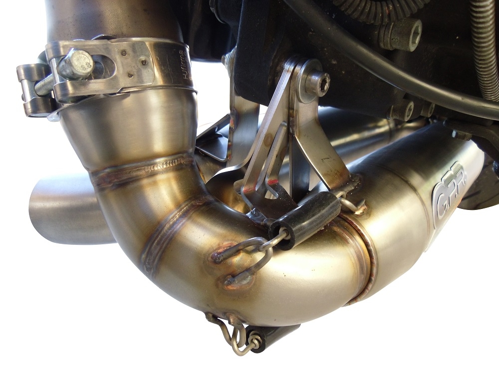 Pot echappement compatible avec Buell Xb 9 2008-2012, Deeptone Inox, Paire de pot d'échappement homologuées, livrées avec db killer amovible, catalyseurs et raccords spécifiques 