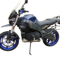 Pot echappement compatible avec Buell X 1 1999-2002, Powercone Evo, Échappement légal, homologué,silencieux avec db killer amovible et tuyau de liaison spécifique 