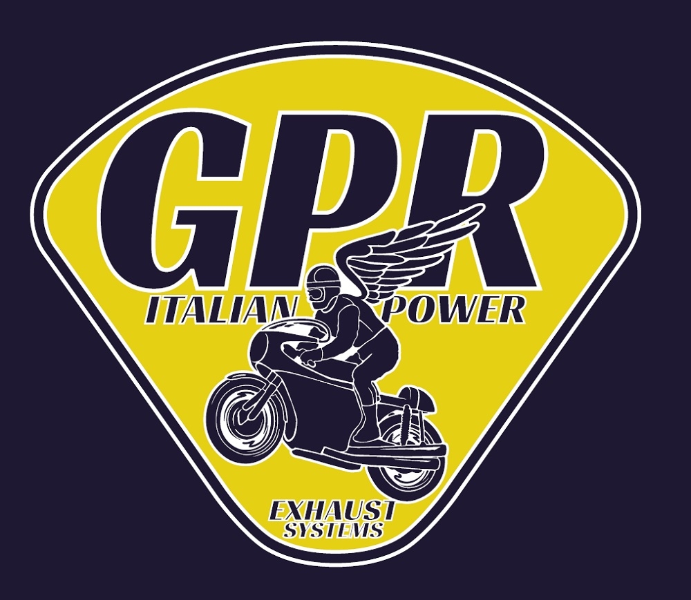 Pot echappement compatible avec Tuning TUNING 1980-2021, Powercone Evo, Silencieux racing à adapter au collecteur d'origine, livré avec db killer amovible 