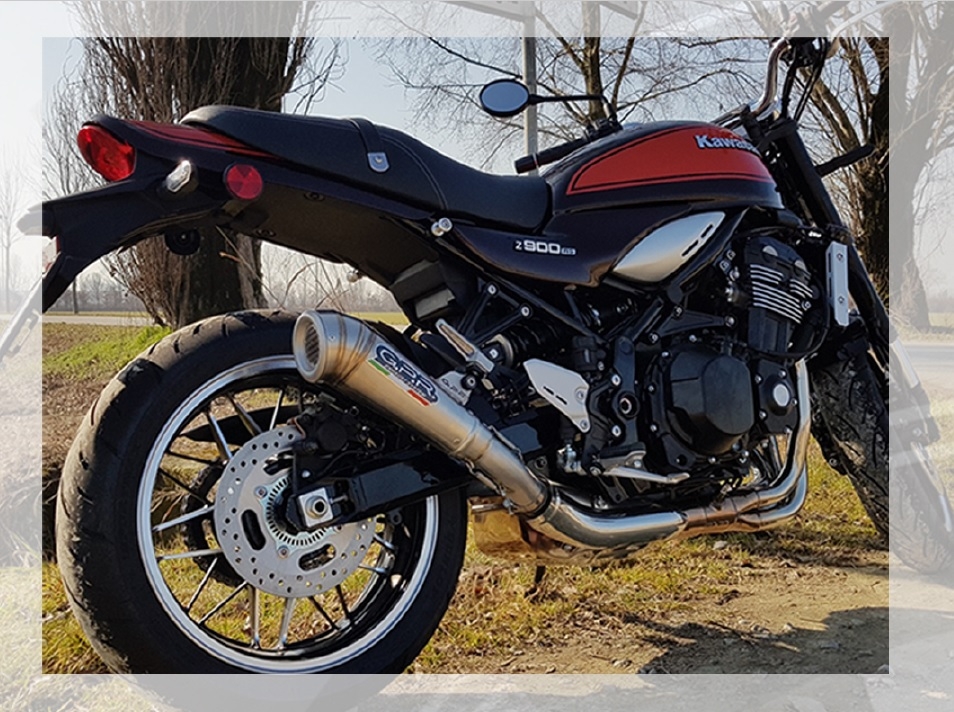 Pot echappement compatible avec Tuning TUNING 1980-2021, Powercone Evo, Silencieux racing à adapter au collecteur d'origine, livré avec db killer amovible 