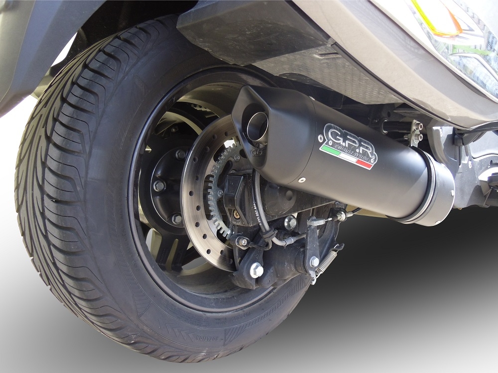 Pot echappement compatible avec Can Am Spyder 1000 Gs 2007-2009, Furore Poppy, Échappement légal, homologué,silencieux avec catalyseur, db killer amovible et tuyau de liaison spécifique 