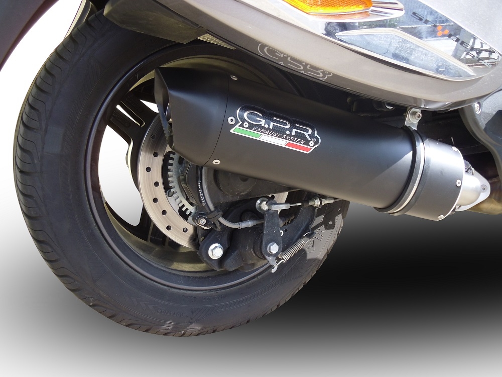 Pot echappement compatible avec Can Am Spyder 1000 Rs -RSs 2013-2016, Furore Nero, Échappement légal, homologué,silencieux avec db killer amovible et tuyau de liaison spécifique 