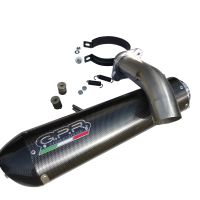 Pot echappement compatible avec Can Am Spyder 1000 St -Sts 2013-2016, Gpe Ann. Poppy, Échappement légal, homologué,silencieux avec db killer amovible et tuyau de liaison spécifique 