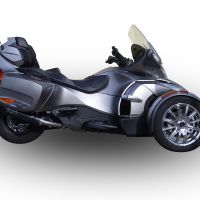 Pot echappement compatible avec Can Am Spyder 1000 St -Sts 2013-2016, Gpe Ann. Poppy, Échappement légal, homologué,silencieux avec db killer amovible et tuyau de liaison spécifique 