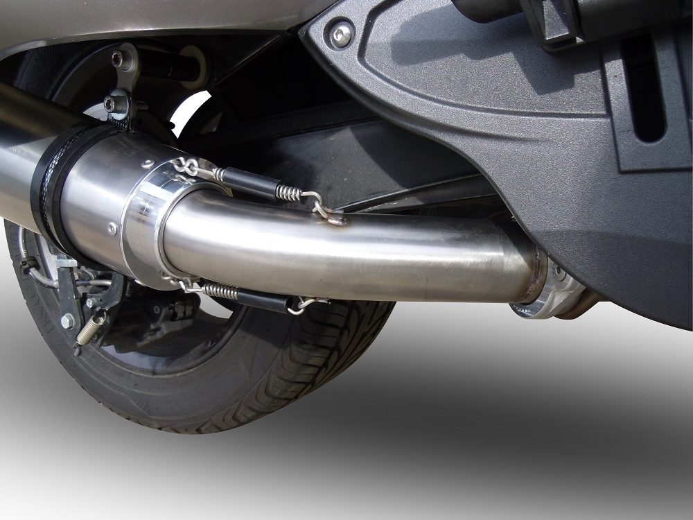 Pot echappement compatible avec Can Am Spyder 1000 Rs -RSs 2013-2016, Gpe Ann. titanium, Échappement légal, homologué,silencieux avec catalyseur, db killer amovible et tuyau de liaison spécifique 