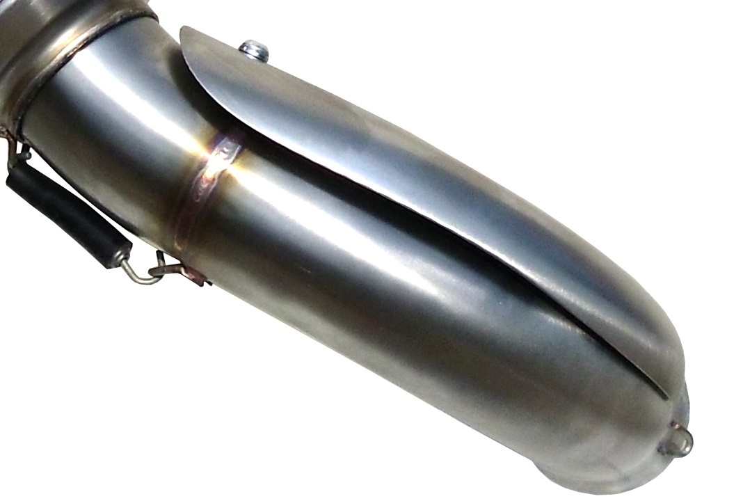 Pot echappement compatible avec Can Am Spyder 1000 Gs 2007-2009, Gpe Ann. Poppy, Échappement légal, homologué,silencieux avec db killer amovible et tuyau de liaison spécifique 