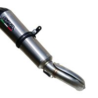 Pot echappement compatible avec Can Am Spyder 1000 i.e. Rs 2008-2012, Gpe Ann. titanium, Échappement légal, homologué,silencieux avec catalyseur, db killer amovible et tuyau de liaison spécifique 