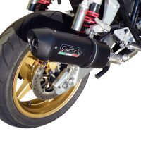 Pot echappement compatible avec Honda Cb 1300 2003-2012, Furore Nero, Échappement légal, homologué,silencieux avec db killer amovible et tuyau de liaison spécifique 