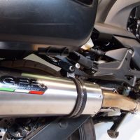Pot echappement compatible avec Honda Cbf 1000 - ST 2010-2016, M3 Inox , Échappement légal, homologué,silencieux avec db killer amovible et tuyau de liaison spécifique 