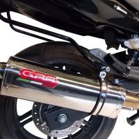 Pot echappement compatible avec Honda Cbf 1000 - ST 2010-2016, Trioval, Échappement légal, homologué,silencieux avec db killer amovible et tuyau de liaison spécifique 