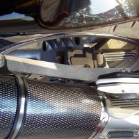 Pot echappement compatible avec Honda Cbf 600 - N 2004-2006, Furore Nero, Échappement légal, homologué,silencieux avec db killer amovible et tuyau de liaison spécifique 