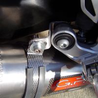 Pot echappement compatible avec Honda Cbr 1000 Rr 2008-2011, M3 Titanium Natural, Échappement légal, homologué,silencieux avec catalyseur, db killer amovible et tuyau de liaison spécifique 