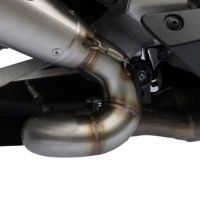 Pot echappement compatible avec Honda Cbr 1000 Rr 2008-2011, M3 Titanium Natural, Échappement légal, homologué,silencieux avec catalyseur, db killer amovible et tuyau de liaison spécifique 