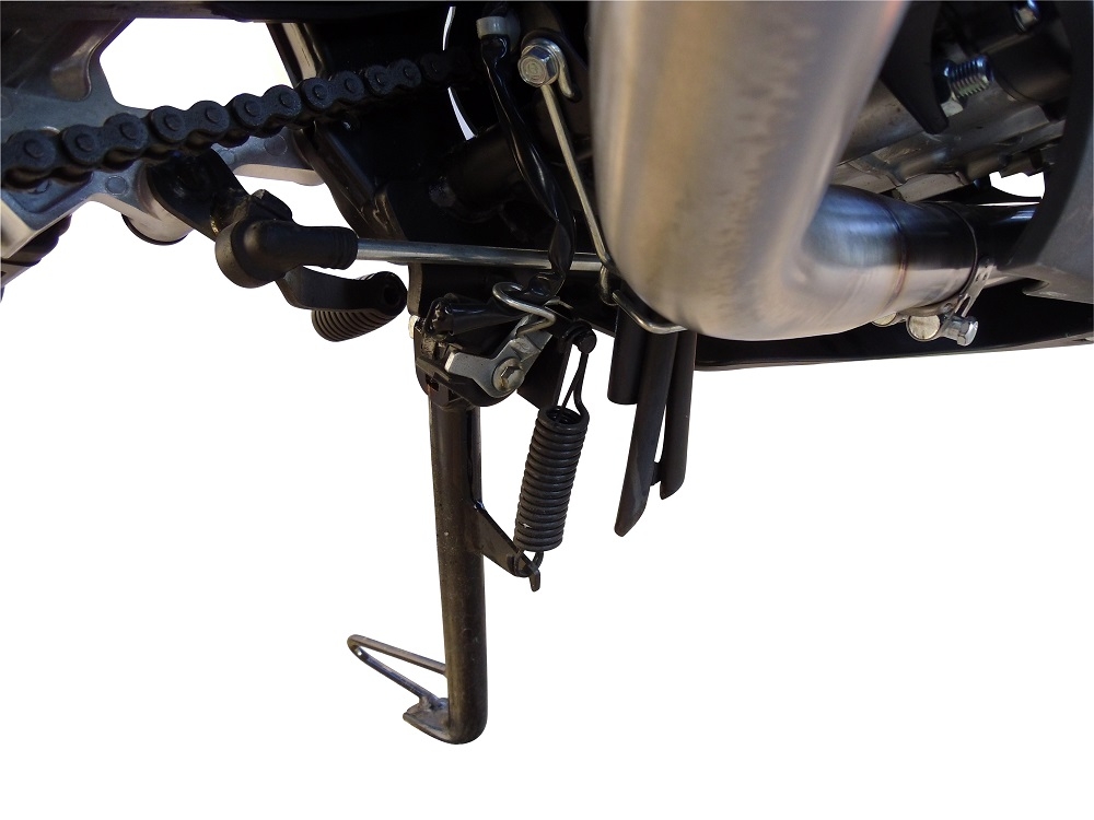 Pot echappement compatible avec Honda Cbr 125 R 2011-2016, M3 Inox , Homologué et légal, système d'échappement complet avec catalyseur et db killer amovible 