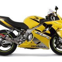 Pot echappement compatible avec Honda Cbr 600 F - Sport 2001-2007, Deeptone Inox, Échappement légal, homologué,silencieux avec catalyseur, db killer amovible et tuyau de liaison spécifique 