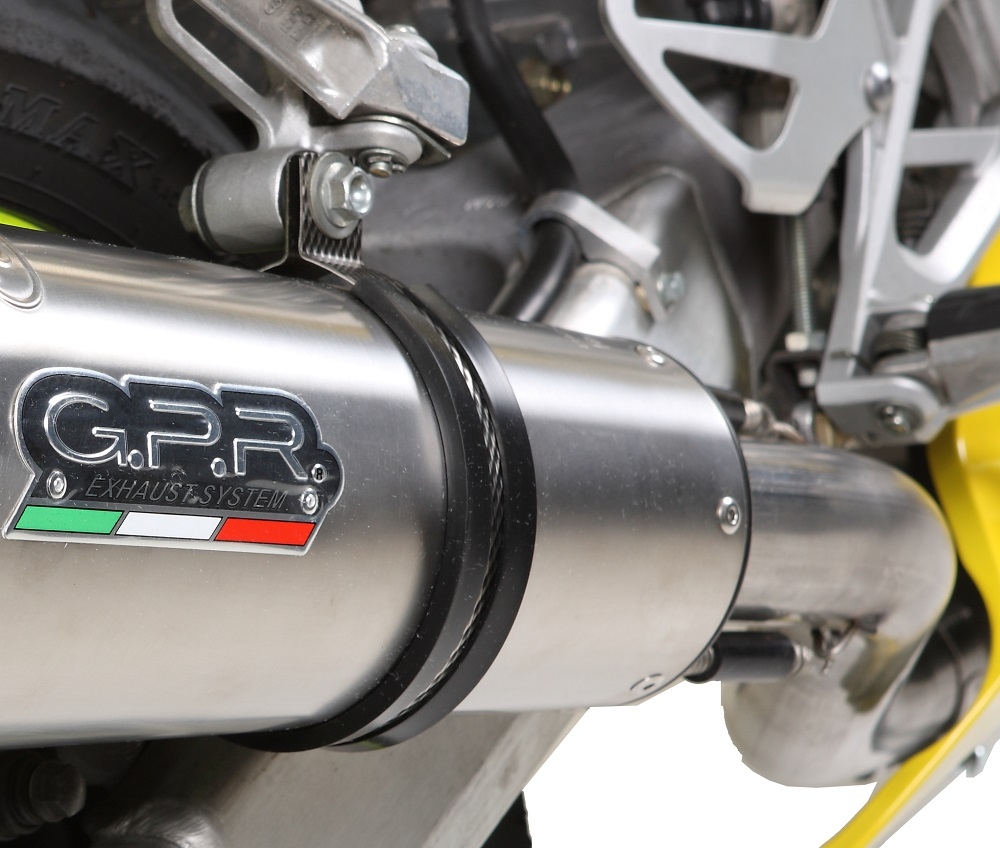 Pot echappement compatible avec Honda Cbr 600 F - Sport 2001-2007, Trioval, Échappement légal, homologué,silencieux avec catalyseur, db killer amovible et tuyau de liaison spécifique 