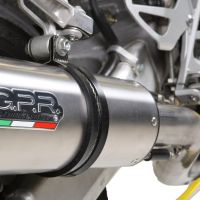 Pot echappement compatible avec Honda Cbr 600 F - Sport 2001-2007, Trioval, Échappement légal, homologué,silencieux avec catalyseur, db killer amovible et tuyau de liaison spécifique 