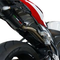 Pot echappement compatible avec Honda Cbr 600 Rr 2005-2006, Tiburon Titanium, Échappement légal, homologué,silencieux avec db killer amovible et tuyau de liaison spécifique 