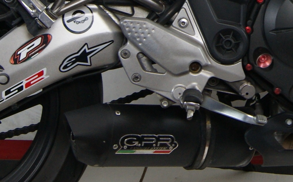 Pot echappement compatible avec Cf Moto Nk 650 2012-2016, Furore Poppy, Échappement légal, homologué,silencieux avec db killer amovible et tuyau de liaison spécifique 