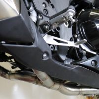 Pot echappement compatible avec Kawasaki Z 1000 2010-2014, Decatalizzatore, Suppresseur de cataliseu, décatalyseurr, article sans homologation 