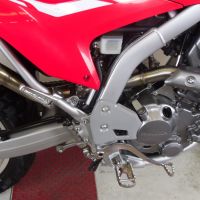 Pot echappement compatible avec Honda Crf 250 L 2013-2016, Albus Ceramic, Pot échappement complet, non légal pour les pays de l'UE, avec db killer amovible 