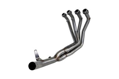 Pot echappement compatible avec Kawasaki Z 900 E 2017-2020, Decatalizzatore, Suppresseur de cataliseu, décatalyseurr, article sans homologation 