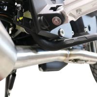 Pot echappement compatible avec Brixton CroSsfire 500 X 2022-2023, Decatalizzatore, Suppresseur de cataliseu, décatalyseurr, article sans homologation 