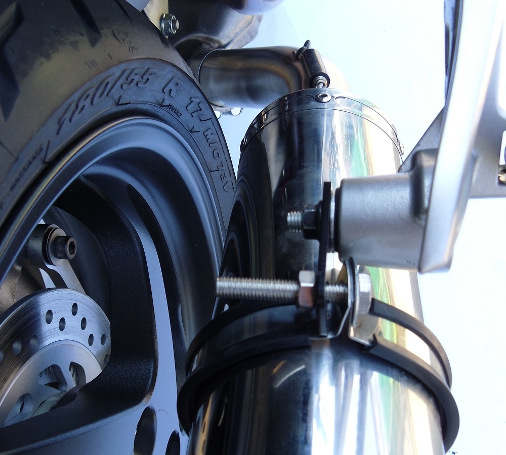 Pot echappement compatible avec Honda Vfr 800 X Crossrunner 800 2011-2014, Powercone Evo, Échappement légal, homologué,silencieux avec db killer amovible et tuyau de liaison spécifique 