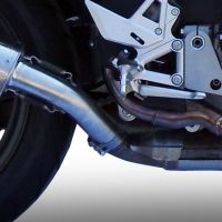 Pot echappement compatible avec Honda Vfr 800 X Crossrunner 800 2011-2014, Powercone Evo, Échappement légal, homologué,silencieux avec db killer amovible et tuyau de liaison spécifique 