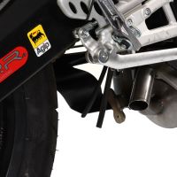Pot echappement compatible avec Derbi Gpr 125 2009-2010, Alluminio Ghost, Homologué et légal, système d'échappement complet avec catalyseur et db killer amovible 